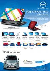 Win a brand new Ford Fiesta with Dell