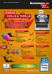 LENOVO HALLOWEEN DEALS