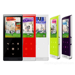 Samsung YP-T10 4GB MP3 Player w/ Bluetooth (Black/White/Purple)