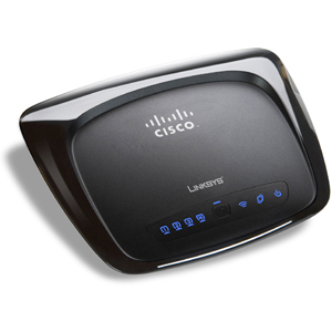Linksys WRT120N Wireless-N Home Router w/ 4-port Switch Hub