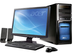 Acer Aspire M7721 Superior performance Desktop with Windows 7 Home Premium