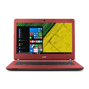 Acer Aspire ES1-332 (Black/Red/Denim Blue) 13.3-inch HD Intel Celeron N3450/4GB/500GB/Windows 10