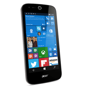 Acer Liquid M330 4.5-inch IPS Quad-core 1.0GHz/1GB/8GB/5MP Front & Back Camera/Microsoft Windows 10