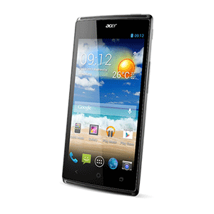 Acer Liquid Z5 (Gray/White) 5-inch MT6572 Dual-Core/512MB/4GB/5MP Camera/Dual SIM/Android 4.2.2