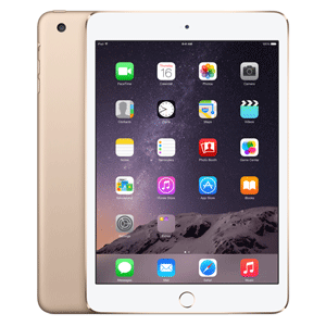 Apple iPad Mini 3 128GB (Gold/Space Gray) with Touch ID