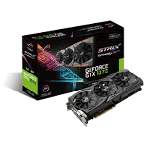 Asus GeForce GTX 1070 8GB ROG STRIX OC Edition Graphic Card STRIX-GTX1070-O8G-GAMING
