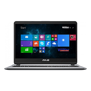 ASUS Laptop X507UA-BR018T (Grey) 15.6-in HD Intel Core i3-6006U/4GB/1TB/Win10