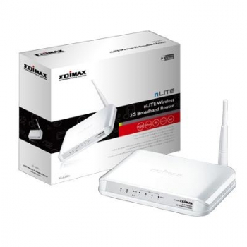 Edimax 3G-6200n, Wireless 3G Broadband Router with Print Server  