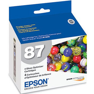 Epson T0870 Gloss Optimizer Double Ink Cartridge