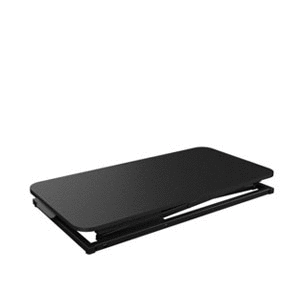 Hashi DWS30-01 SIT-STAND DESKWORKSTATION CONVERTER WITH COMPACT KEYBOARD TRAY (800MM LENGTH)