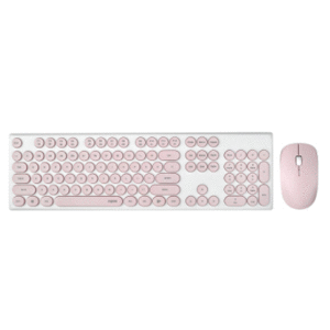 Rapoo X260 Wireless Keyboard and Mouse Combo (Pink)