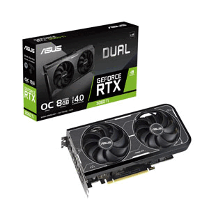 ASUS Dual GeForce RTX 3060 Ti OC Edition 8GB GDDR6X GPU