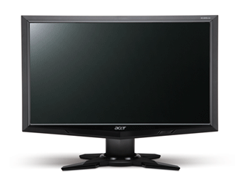 Acer G195HQLbd 18.5in. LED LCD Widescreen Monitor w/ DVI (Piano Finish)