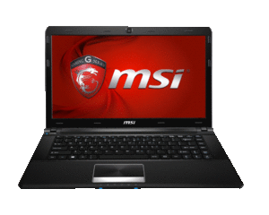 MSI GE40 20L  The latest 4th generation Intel Core i5 4200M 2.5Ghz Processor