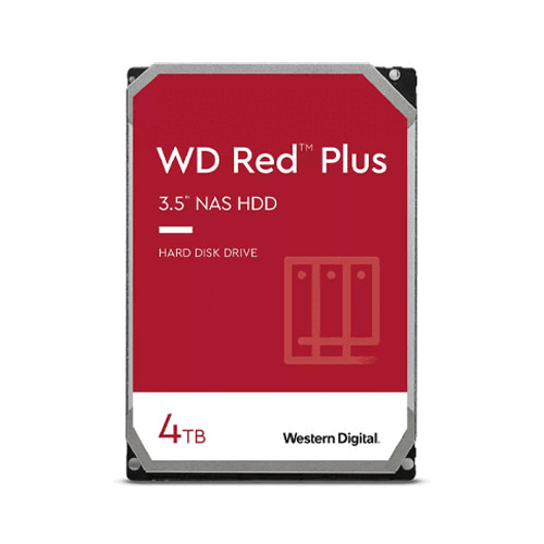 Western Digital 4TB Red Plus WD40EFPX SATA 3.0 5400RPM 128MB Hard Drive