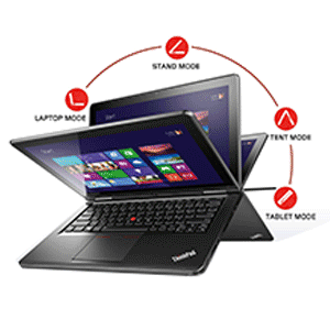 Lenovo Thinkpad Yoga 20CDA002PC 12.5-inch Touch/Intel Core i5-4200U/4GB/500GB+16GB SSD/Intel HD Graphics/Win 8.1 PRO