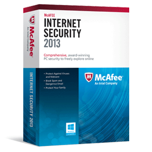 McAfee Internet Security 2013 1-user