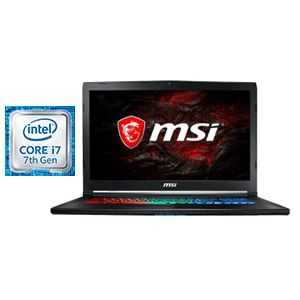 MSI GAMING PRO GP72M 7REX LEOPARD PRO-1200PH 17.3-in FHD Intel Core i7-7700HQ/8GB/128GB+ 1TB/4GB GTX1050 Ti/Win10