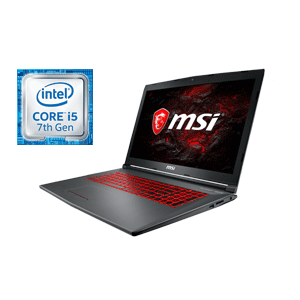 MSI GAMING PRO GV72 7RD-876PH 17.3-in FHD Intel Core i5-7300HQ/4GB/1TB/4GB GTX 1050/Windows 10