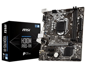 MSI H310M PRO-VH Motherboard with VGA/HDMI ports