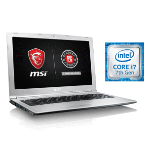 MSI GAMING PRO PL62 7RC-012PH 15.6-in HD Intel Core i7-7700HQ/4GB/1TB/2GB GeForce MX150/Windows 10