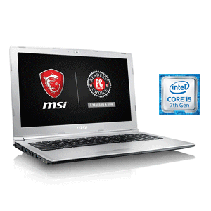 MSI GAMING PRO PL62 7RC-232PH 15.6-in HD, Anti-glare Intel Core i5-7300HQ/4GB/1TB/2GB MX150/Win10