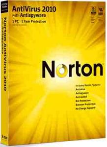 Norton AntiVirus 2010 with AntiSpyware (20043978) 1 User