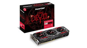 PowerColor RED DEVIL Radeon RX 570 DirectX 12 AXRX 570 4GBD5-3DH/OC 4GB 256-Bit GDDR5 PCI Express 3.0
