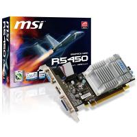 MSI R5450-MD1GH ATI Radeon HD5450 1GB DDR3, 128bit PCI-E w/ HDMI/DVI/VGA