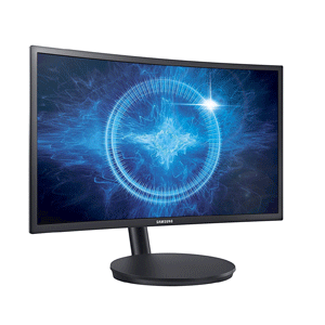 Samsung 24-in Curved Gaming Monitor CFG70 with Super-fast and Smooth Gameplay (LC24FG70FQEXXP)