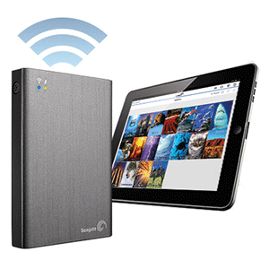 Seagate Wireless Plus 2TB STCV2000300 - Enjoy your content anywhere�without wires or web