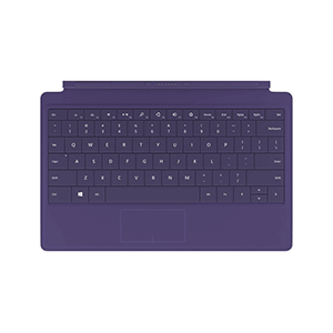 Microsoft Surface Type Cover 2 with Backlight (Charcoal/Purple/Cyan/Magenta)