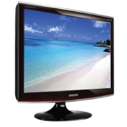 Samsung T220 22-inch Touch of Color LCD Monitor, 2ms Response Time with DVI/VGA