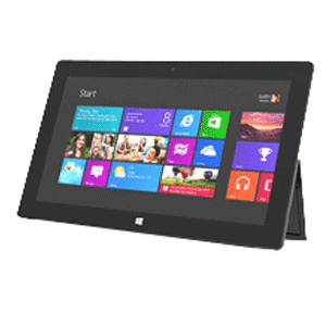 Microsoft Surface 32GB 10.6-inch (No Keyboard) w/ Windows RT, Office Home & Student 2013 RT