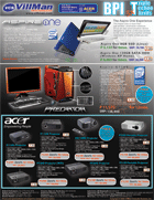 Acer Aspire One, Predator & Projector - BPI Triple Techno Thrills