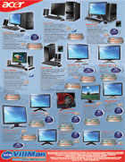 Acer Desktops and LCD Monitors Promo